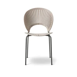 Chaise Trinidad 3398, Chêne clair teinté gris-flint