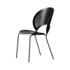 Chaise Trinidad 3398, Frêne teinté noir, pieds noirs