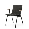 Chaise Ville Outdoor AV34, Warm black
