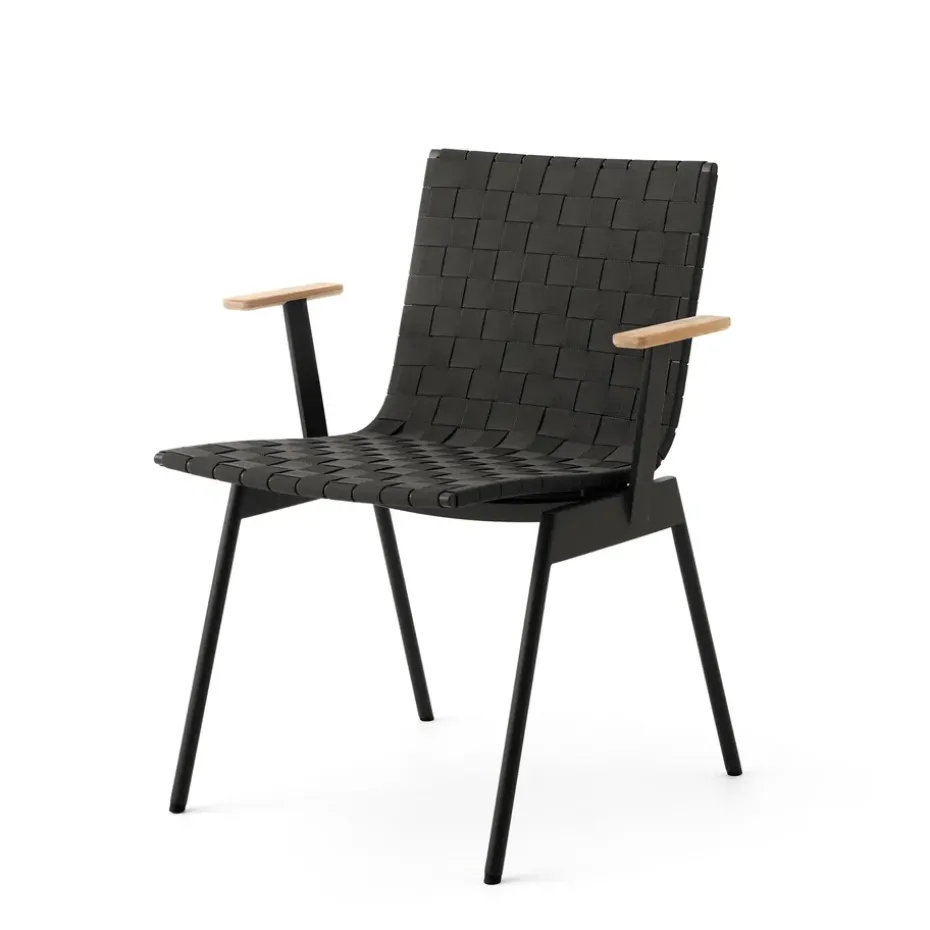 Chaise Ville Outdoor AV34, Warm black