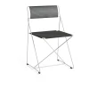 Chaise X-Line Indoor Outdoor, Black-hot galvanisé
