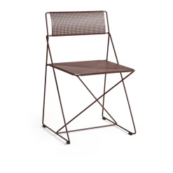 Chaise X-Line Indoor Outdoor, Iron red