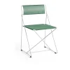 Chaise X-Line Indoor Outdoor, Leek green-hot galvanised
