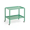 Chariot de service Arcs Trolley Low, Soft jade