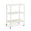 Chariot de service Arcs Trolley High, Eggshell