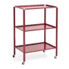 Chariot de service Arcs Trolley High, Auburn red