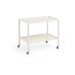 Chariot de service Arcs Trolley Low, Eggshell