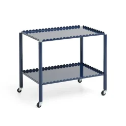 Chariot de service Arcs Trolley Low, Steel blue