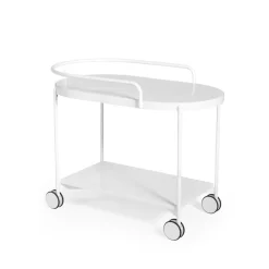 Chariot de service Lene, white, MDF