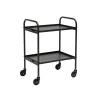 Chariot de service Maki small, Noir