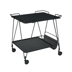 Chariot de service Matégot Trolley, black