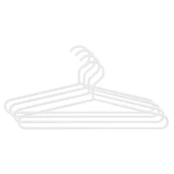 Cintre Alfred, blanc, lot de 4