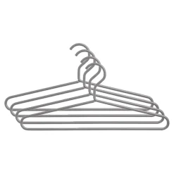 Cintre Alfred, gris clair, lot de 4