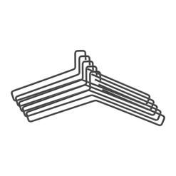 Cintre Edge - lot de 5, Black