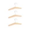 Cintre Saga blonde lot de 3, Hêtre