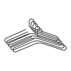 Cintre Smooth lot de 5, Black