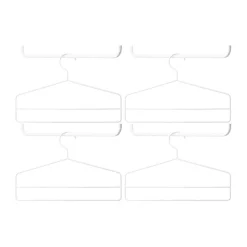 Cintre String lot de 4, Blanc