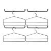 Cintre String lot de 4, Noir