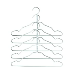 Cintres Alu lot de 5, argent