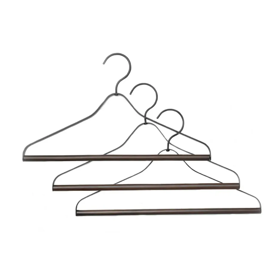 Cintres Ferm Living lot de 3, noir