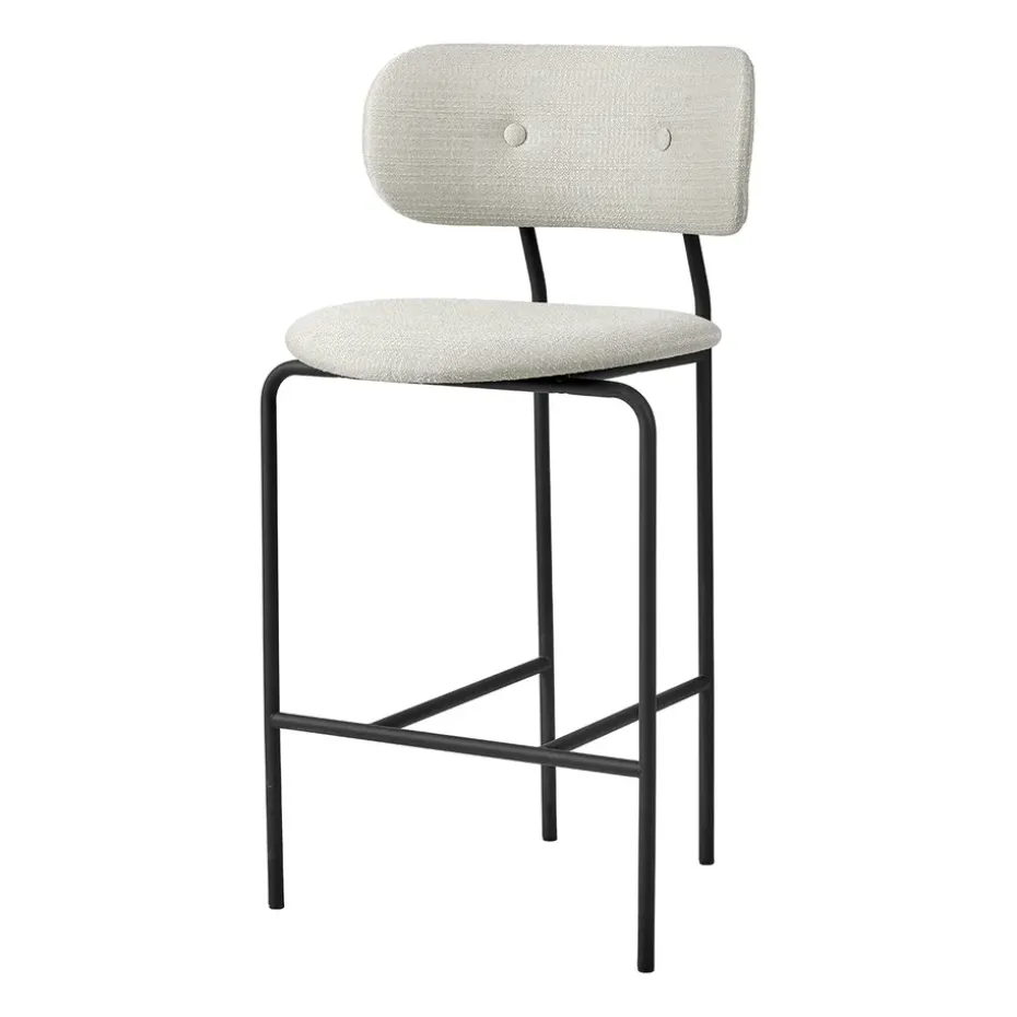 Coco counter chair fully upholstered, Eero special FR 106-black