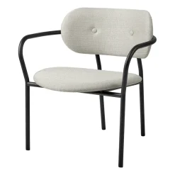 Coco lounge chair fully upholstered, Eero special FR 106-black