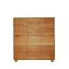 Commode 1, chêne huilé, 5 tiroirs