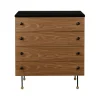 Commode 62 Dresser, american walnut, 4 tiroirs
