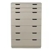 Commode Aoko 7 tiroirs, Beige