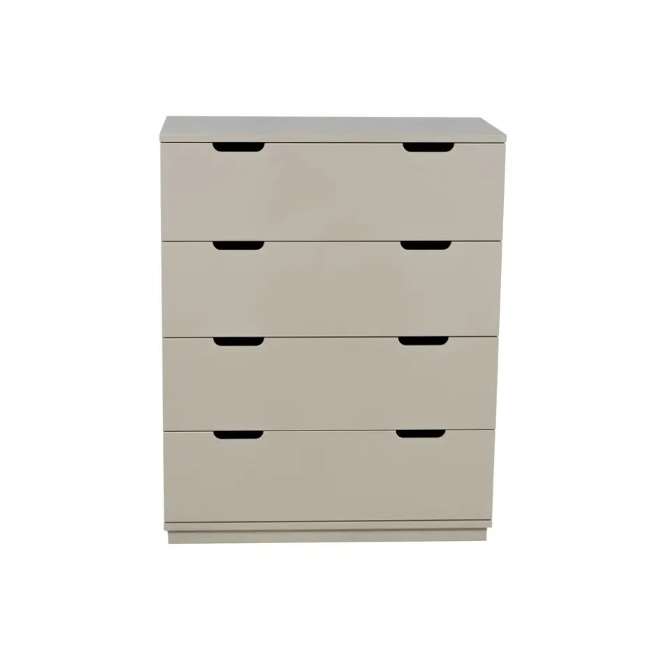 Commode Aoko 4 tiroirs, Beige