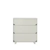 Commode basse Vidja, sable, 3 tiroirs