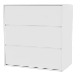 Commode CARRY 3 tiroirs, New white