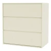 Commode CARRY 3 tiroirs, Vanilla
