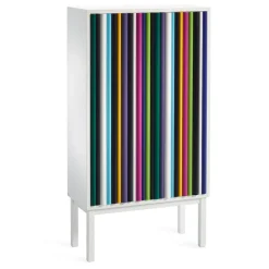 Commode Collect 2013 multicolore, Pieds blancs