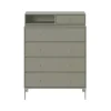 Commode Keep, fennel 144, pieds chromés