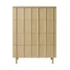 Commode Rib, 4 tiroirs, Oak