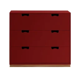 Commode Snö A3, Brown red