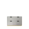 Commode Snö A2, light grey, support en bouleau