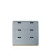 Commode Snö A3, nordic blue, support en bouleau