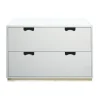 Commode Snö A2, White, support en chêne