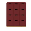 Commode Snö B, Brown red