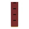 Commode Snö J4, Brown red