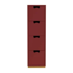 Commode Snö J4, Brown red