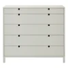Commode Square 5 tiroirs, Sable