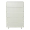 Commode Vidja 5 tiroirs, Sable
