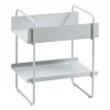 Console A-Console Table 48x35,6x55,5 cm, Soft grey