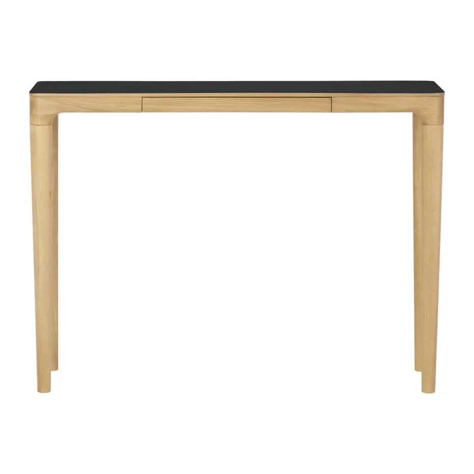 Console Heart'n'Soul 120 cm, Oak-obsidian black