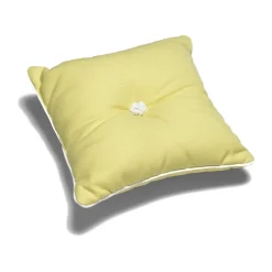 Coussin 30, Jaune clair, 30x30 cm