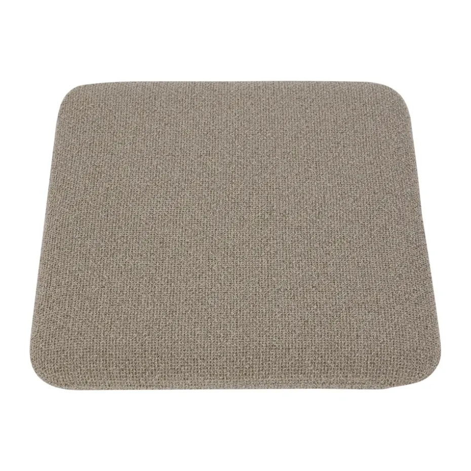 Coussin Curva pour tabouret Curva 27x32,5 cm, Taupe