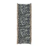 Coussin d'assise banc Garden Glory Outdoor, Zebra fringe